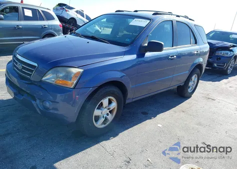 2007 Kia Sorento Lx z USA, uszkodzony, nr VIN KNDJC736075722571